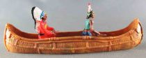 Britains Herald - Indian - Indian Canoe set Ref 4501