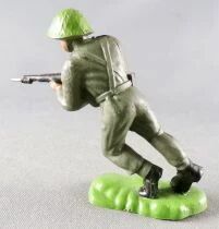 Britains Herald - Infanterie Kaki - Chargeant avec Fusil