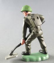 Britains Herald - Infanterie Kaki - Détecteur de mines