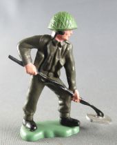 Britains Herald - Khaki Infantry - Mine sweeper
