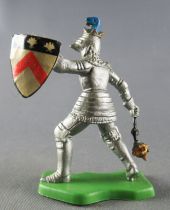 Britains Herald - Middle-Ages - Footed Knight with masse & shield