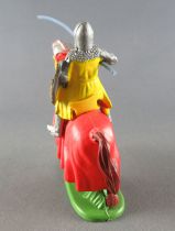 Britains Herald - Middle-Ages - Mounted Knight Jousting blue lance