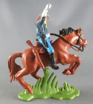 Britains Herald - U.S. 7th Cavalry - Mounted Officer brown horse 1