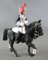 Britains Herald Anglais Horse Guard Cavalier Sabre Cheval Noir
