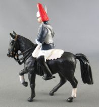 Britains Herald Anglais Horse Guard Cavalier Sabre Cheval Noir