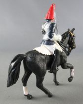 Britains Herald Anglais Horse Guard Cavalier Sabre Cheval Noir