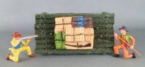 Britains Herald Cowboy Raft Set withTtwo Figures (ref 4601)