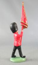 Britains Herald Regimental Soldier Guard Marching Flag Holder