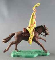 Britains Hong Kong - Cowboy - Mounted with lasso (yellow)