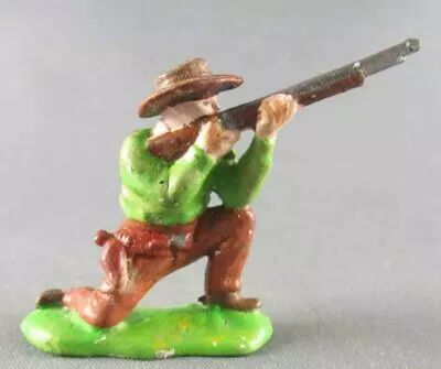 Britains Hong Kong - Cowboy - Pi�ton Tireur Fusil Genoux