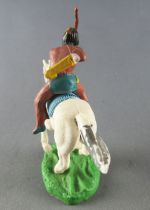 Britains Hong Kong - Indian - Mounted bowman white horse