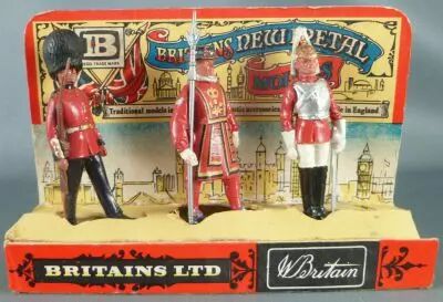 BRITAINS métal boite ref 7238 scots guards