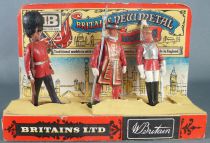 Britains New Metal Models Boxed Set LifeGuard Beefeater Scots Guard Ref 7223