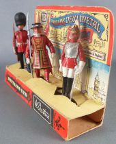 Britains New Metal Models Boxed Set LifeGuard Beefeater Scots Guard Ref 7223