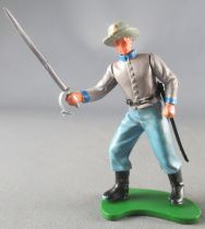 Britains Swoppets - Federate - Footed Officer with Sabre