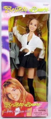 Britney Spears \'\'Baby One More Time\'\' - 12\'\' Collectible Doll - Play Along 1999 - Mint in box