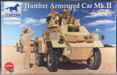 Bronco CB35085 - WW2 British Humber Armoured Car Mk. II 1:35 Mint in Box