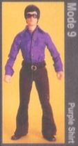 Bruce Lee - Medicom - Bruce Lee Fashion Show Series 2 Mode 9 (Purple Shirt)