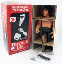 Bruce Lee - Medicom Nostalgic Future Tin Toy #06 - Jouet mécanique macheur à clé