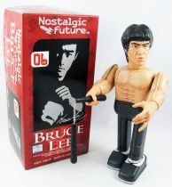 Bruce Lee - Medicom Nostalgic Future Tin Toy #06 - Jouet mécanique macheur à clé