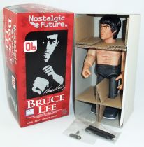 Bruce Lee - Medicom Nostalgic Future Tin Toy #06 - Mechanical Walking Tin Figure