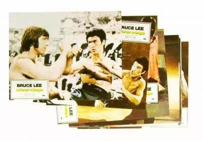Bruce Lee - Set of 16 \'\'The Way of the Dragon\'\' Lobby Cards - Ren� Chateau 1972