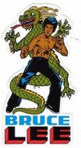 Bruce Lee - Sticker Dragon