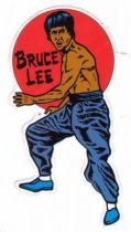 Bruce Lee - Sticker Kung-Fu