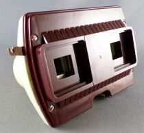 Brugui&egrave;re - Green & Brown Stereoclic Viewer for  Stereocarte Stereoscopic Views