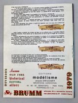 BRUMM - 1979 Catalog - Early cars and Horse carriage 1/43