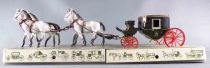 Brumm 04 - Série Historique 1/43 - Berline de Voyage Papale Pape Pie X(1850) 4 Chevaux en Boite