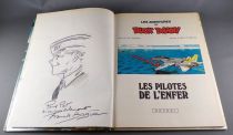 Buck Danny - 42 Novedi Charlier Bergèse First Edition 1984 - Les Pilotes de l\'Enfer Signed