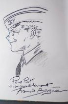 Buck Danny - 42 Novedi Charlier Bergèse First Edition 1984 - Les Pilotes de l\'Enfer Signed