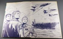 Buck Danny - 42 Novedi Charlier Bergèse First Edition 1984 - Les Pilotes de l\'Enfer Signed