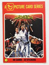 Buck Rogers - Topps Trading Bubble Gum Cards (1979) - Complete series of 88cards + 22 stickers