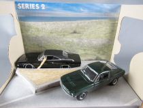 Bullitt - 1968 Ford Mustang & Dodge Charger 1:64 - Greenlight Diorama Series 2