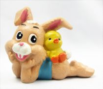 Bunny & Duckling - Maia Borges PVC Figure - Bunny with Duckling on back