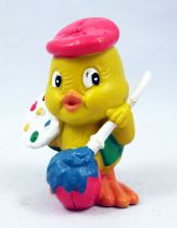 Bunny & Duckling - Maia Borges PVC Figure - Duckling painter