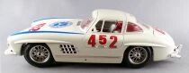 Burago 3015 Mercedes 300 SL # 452 1956 Mille iglia Cacciari / Bordoni 1:18 no Box
