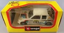 Burago 4123 Peugeot 205 Turbo 16 N°3 Rallye Salonen Harjanne 1/43 Neuve Boite