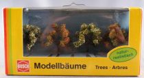Busch 6611 Z Scale Mini-Club 4 x Trees in Bloom Mint in Box