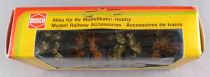 Busch 6611 Z Scale Mini-Club 4 x Trees in Bloom Mint in Box