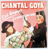 C\'est Guignol / Le Soulier qui vole - Disque 45T - par Chantal Goya - RCA Records 1981