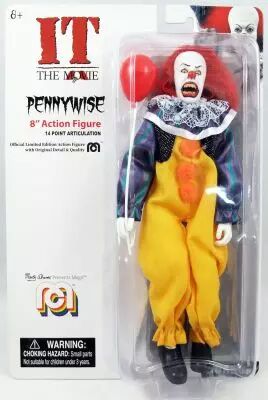 �a : Il est revenu (1990) - Grippe-Sou le Clown Dansant - Figurine 20cm Mego