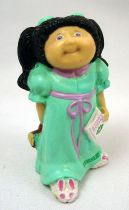 Cabbage Patch Kids - PVC Figure 1984 - Brunette girl in night gown