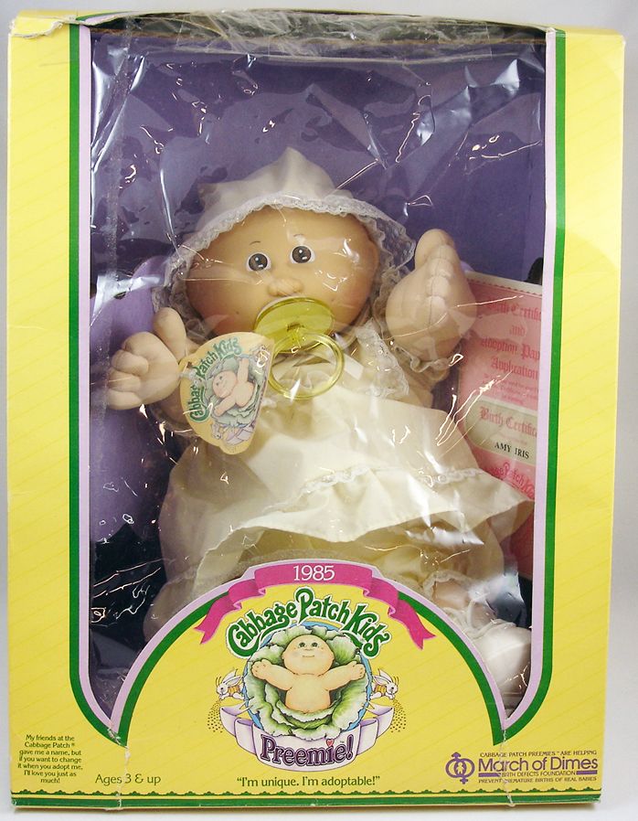 1985 preemie cabbage patch doll