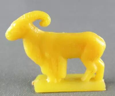 Caf� de Paris - Wild Animals & Pets Series - Bighorn Sheep (yellow)