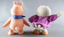Calimero - Lansay Flocked Figures - Complete Set of 8 Loose Characters