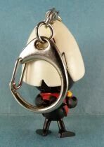 Calimero - Plastoy Pvc Figure Key Chain - Calimero has a gift for Priscilla
