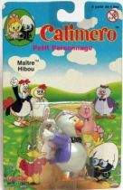 Calimero, Maitre Hibou Mint on Card  Lansay Pvc Figure